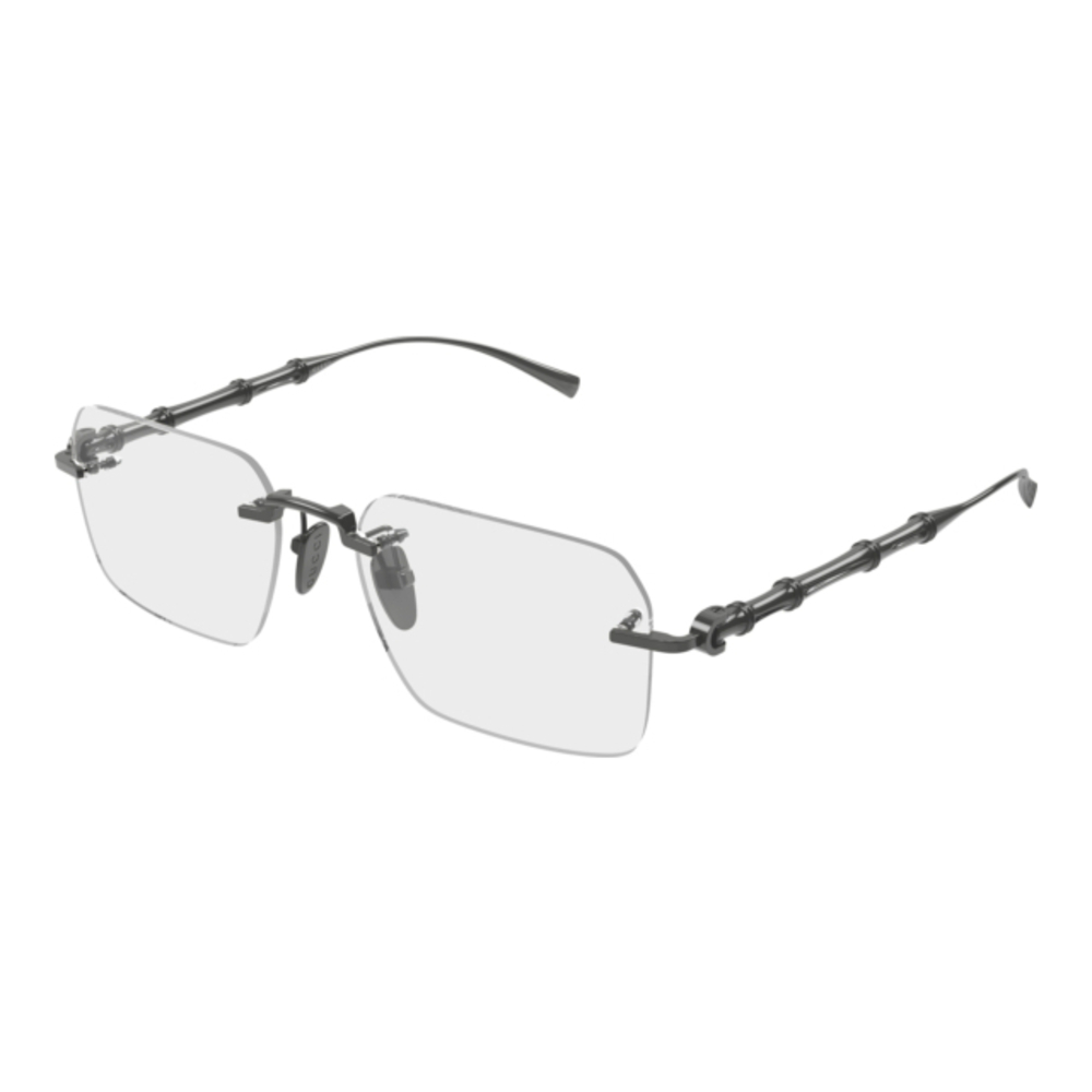 Nwt Gucci Gg2154o Ruthenium 56mm Eyeglasses